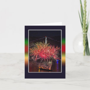 Carte Feu d'artifice du 4 juillet