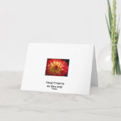 Carte Feu d'artifice floral (Dos)
