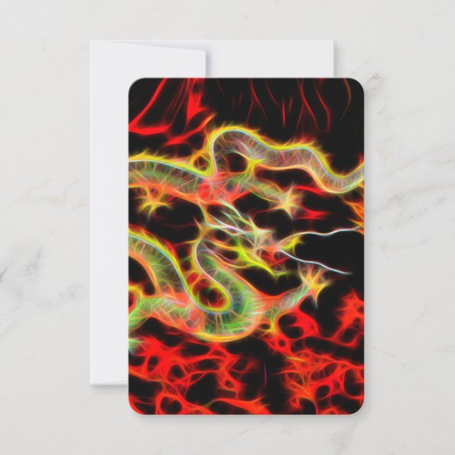 Carte Feu de dragon sur Lucky Energy (Devant)