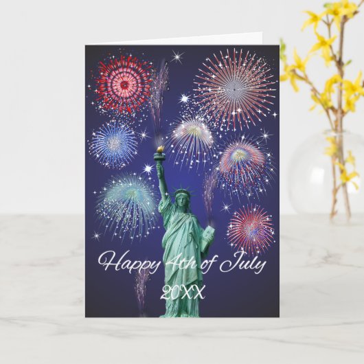 Carte Feu d'Indépendance (Fleur jaune)