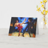 Carte Feu d'orchidée (Fleur jaune)