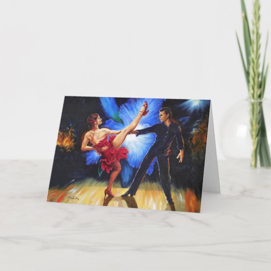 Carte Feu d'orchidée (Devant)