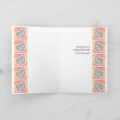 Carte feuille d'automne Thanksgiving pour Nephew (Intérieur)