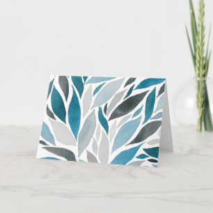Carte feuilles d'arbre