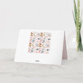 Carte feuilles d'arbre (Dos)