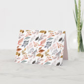 Carte feuilles d'arbre (Devant)