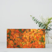 Carte Feuilles d'automne (Debout devant)