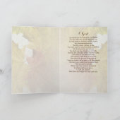 Carte Feuilles D'Automne, Prière Du Jour De L'Action De  (Intérieur)