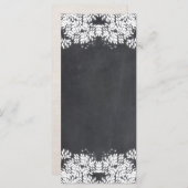 Carte Feuilles de Whimsical et étoiles sur tableau de bo (Devant / Derrière)