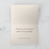 Carte Feuilles d'érable rouge (Intérieur)