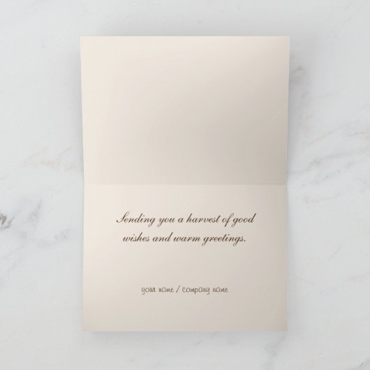 Carte Feuilles d'érable rouge (Intérieur)