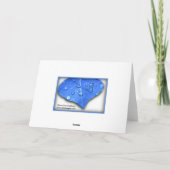 Carte Feuilles d'hiver (Dos)