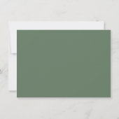 CARTE FEUILLES EUCALYPTUS ENREGISTRER LA DATE (Dos)