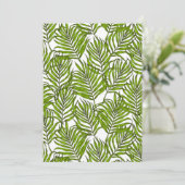 Carte Feuilles Palm (Debout devant)