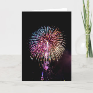 Carte Feux d'artifice
