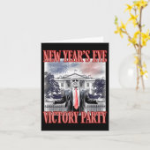 Carte Feux d'artifice de la fête de la victoire du Nouve (Fleur jaune)