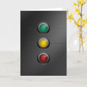 Carte Feux de circulation (Fleur jaune)