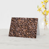 Carte Fèves de café (Fleur jaune)