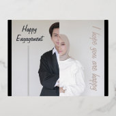 Carte fiançailles (Recto)