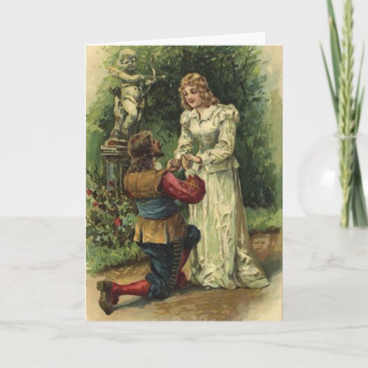 Carte fiançailles (Devant)