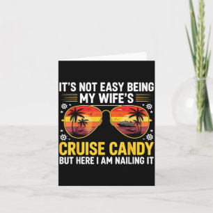Carte Fiancé Couple Cadeau de Croisière de la Femme Fian