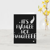 Carte Fiancée drôle Engagement Proposition de mariage so (Fleur jaune)