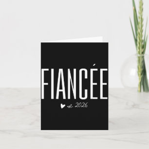 Carte Fiancée Est 2026 pour future femme bientôt Mme