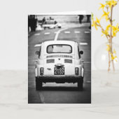 Carte Fiat 500 Rome (Fleur jaune)