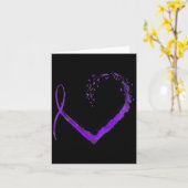 Carte Fibromyalgie cardiaque (Fleur jaune)