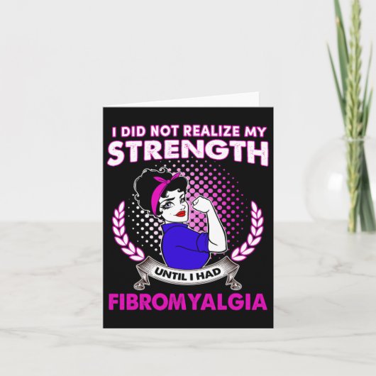 Carte Fibromyalgie Force de combat Fibromyalgie (Devant)