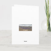 Carte Fiche de graduation pour l'excellence de l'artisan (Dos)