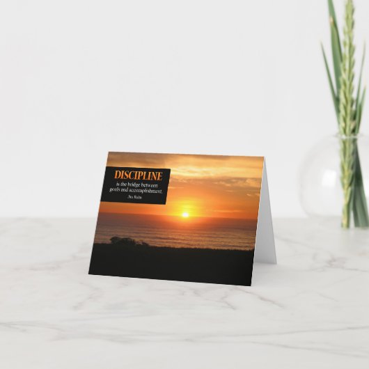 Carte Fiche de motivation disciplinaire (Devant)