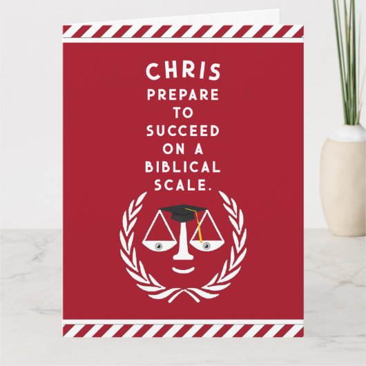 Carte Fiche d'études de droit (Devant)