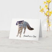 Carte Fiche d'études Fox (Fleur jaune)