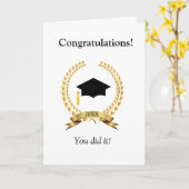 Carte Fiche d'études Laurel (Fleur jaune)