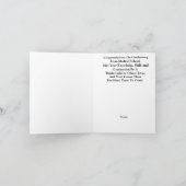 Carte Fiche d'études Médicale (Intérieur)