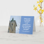 Carte Fiche d'obtention du diplôme de construction de la (Fleur jaune)