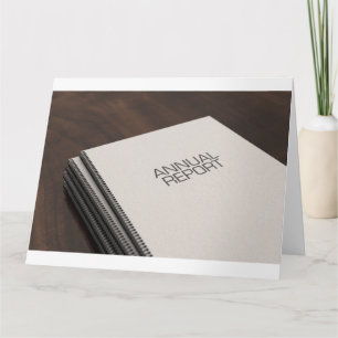 Carte Fichier de livret du rapport annuel consolidé