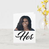 Carte Fiddlesticks Tee - shirt femmes Son Michelle Obama (Fleur jaune)