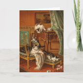 Carte Fier chat-mère | Jules Le Roy (Devant)