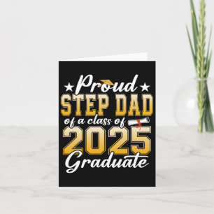 Carte Fier Étape Papa D'Un Cl De 2025 Graduate Senior Gr