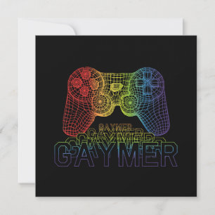 Carte Fier Gaymer, Gay Pride Gaming