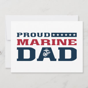 Carte Fier Marine Papa - Couleur