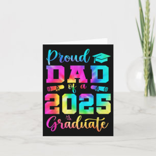 Carte Fier Papa D'Un Diplômé De 2025 Chemise Papa