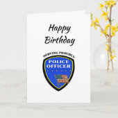 Carte Fière de la police (Fleur jaune)