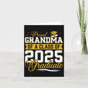 Carte Fière grand-mère d'un diplômé de la promotion 2025