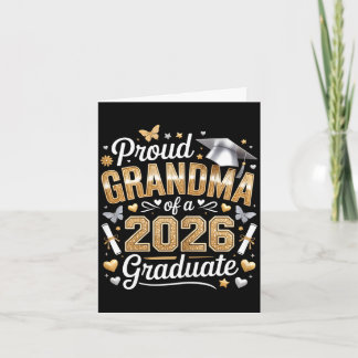 Carte Fière grand-mère d'un diplômé de la promotion 2026