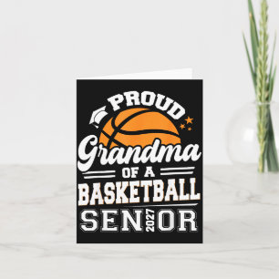 Carte Fière grand-mère d'un senior de basketball 2027