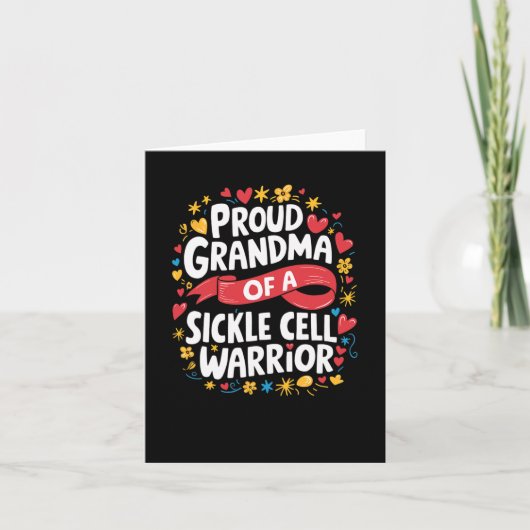 Carte Fière Grand-Mère D'Une Cellule De Guerrier De Fauc (Devant)