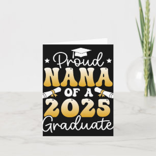 Carte Fière Nana d'un diplômé de la promotion 2025 Senio
